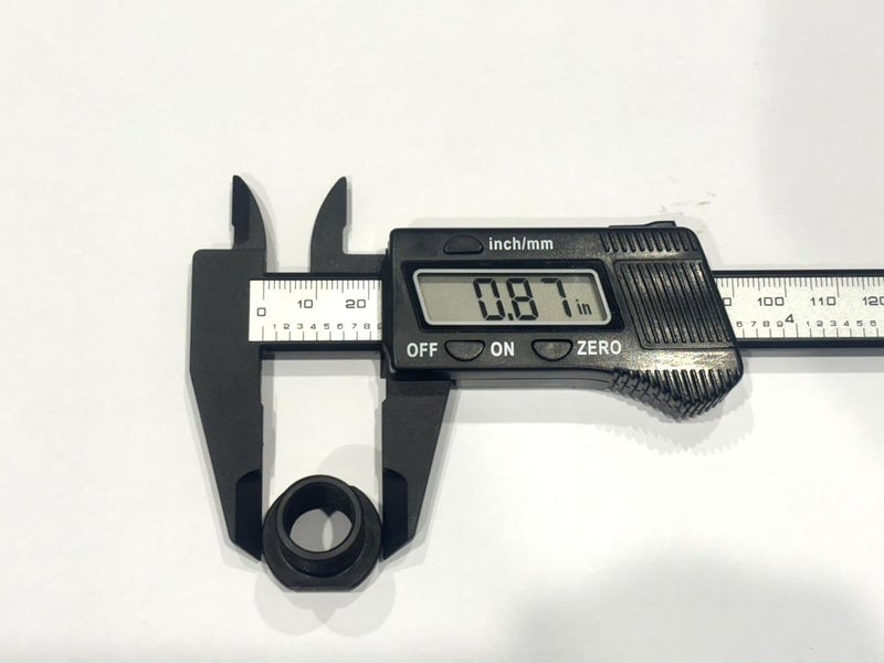 Tredox Thread Protector, 1/2x28 TPI Convert to 5/8x24 TPI, CNC Machined, Black Oxide Finish - Image 2